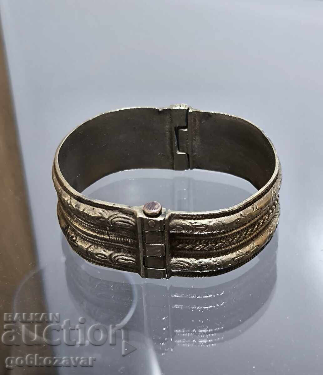 Αναγεννησιακό ασημένιο βραχιόλι, σατσάν, κόσμημα, επιχρύσωση Άψογο - 5 Αναγεννησιακό ασημένιο βραχιόλι, σατσάν, κόσμημα, επιχρύσωση Άψογο - 5