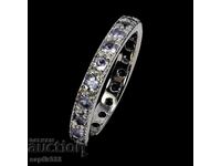 INEL DE LUX CU TANZANITI NATURALI