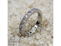 LUXURY RING WITH NATURAL TANZANITES