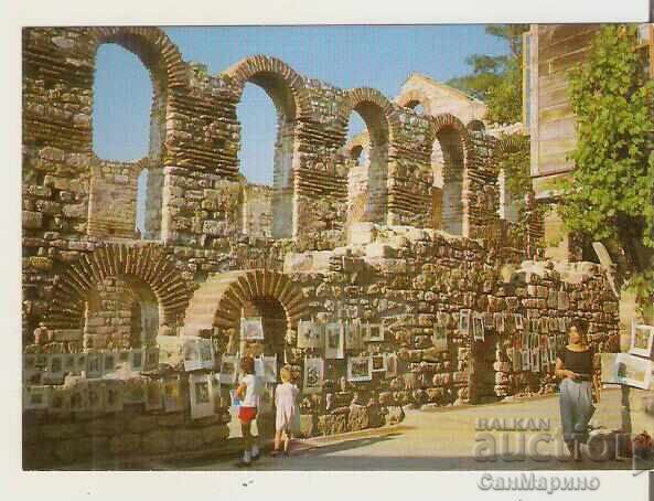 Carte poștală Bulgaria Nessebar Biserica Vechea Mitropolie 2*