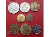 Mixed lot of 8 coins