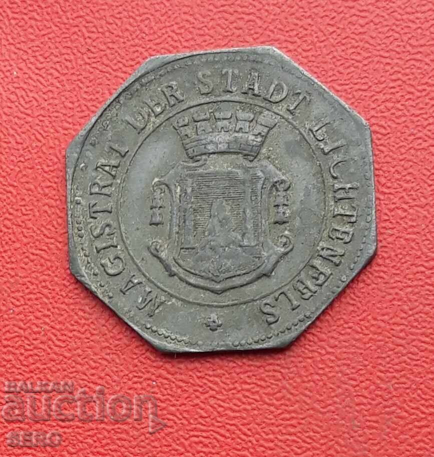 Германия-Бавария-Лихтенфелс-10 пфенига с цена 5.00 лв. | € 2.56