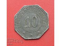 Германия-Бавария-Лихтенфелс-10 пфенига