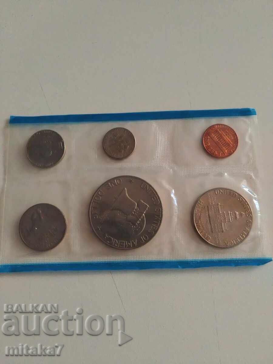 Auction  Set of coins 1976, USA