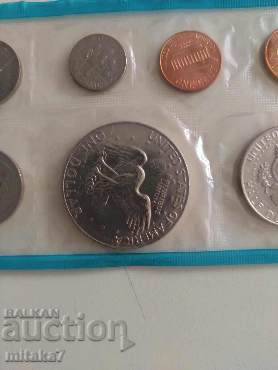 Set of coins 1974, USA with price € 10.00 | 19.56 BGN
