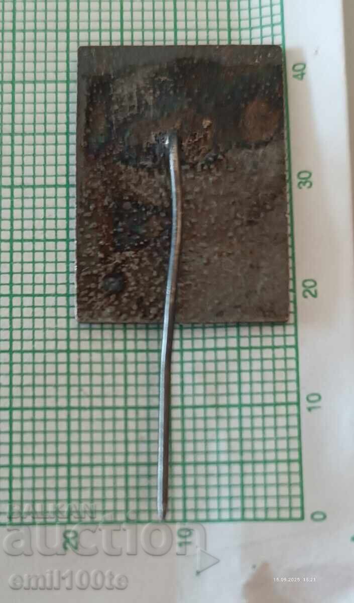 Delivery of Badge - 100 years of the Troyan Revolutionary Committee 1871-1971 Delivery of Badge - 100 years of the Troyan Revolutionary Committee 1871-1971