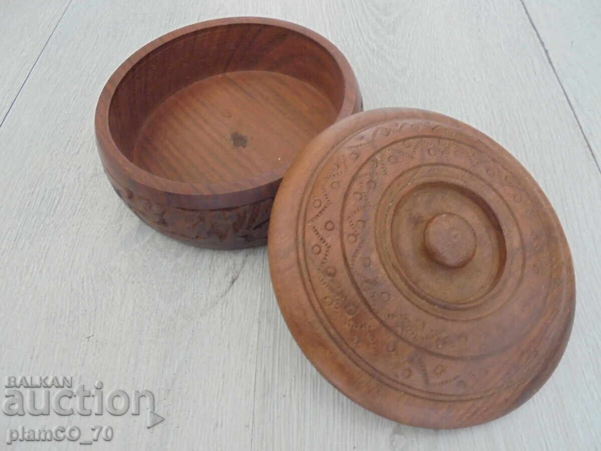 Delivery of №8266 Old Wooden Carved Box