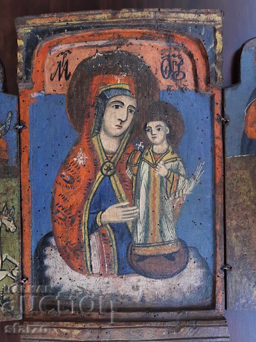 Licitație Triptic Icoană de Casă