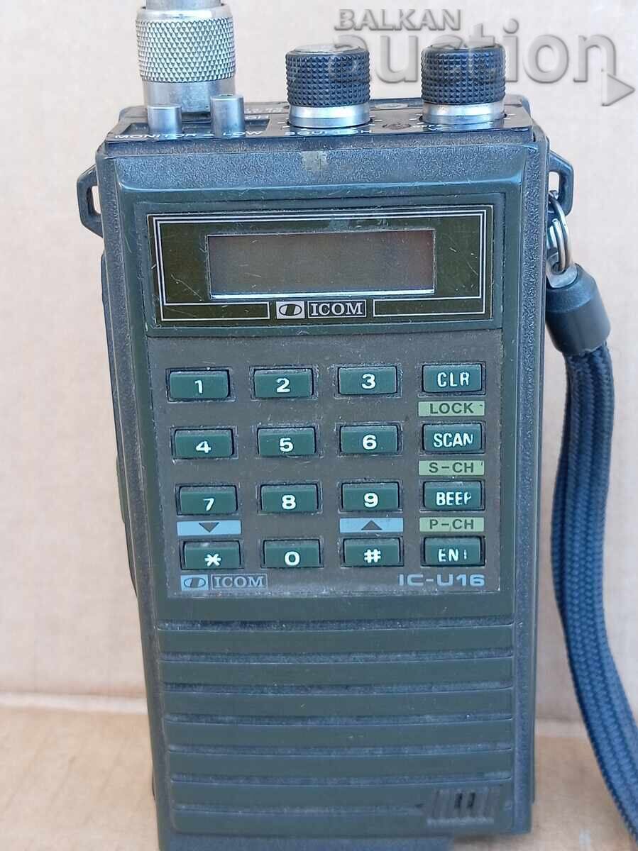 ICOМ IC U16 made in Japan стара радио станция телефон 80те ICOМ IC U16 made in Japan стара радио станция телефон 80те