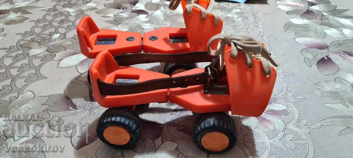 Old children's roller skates