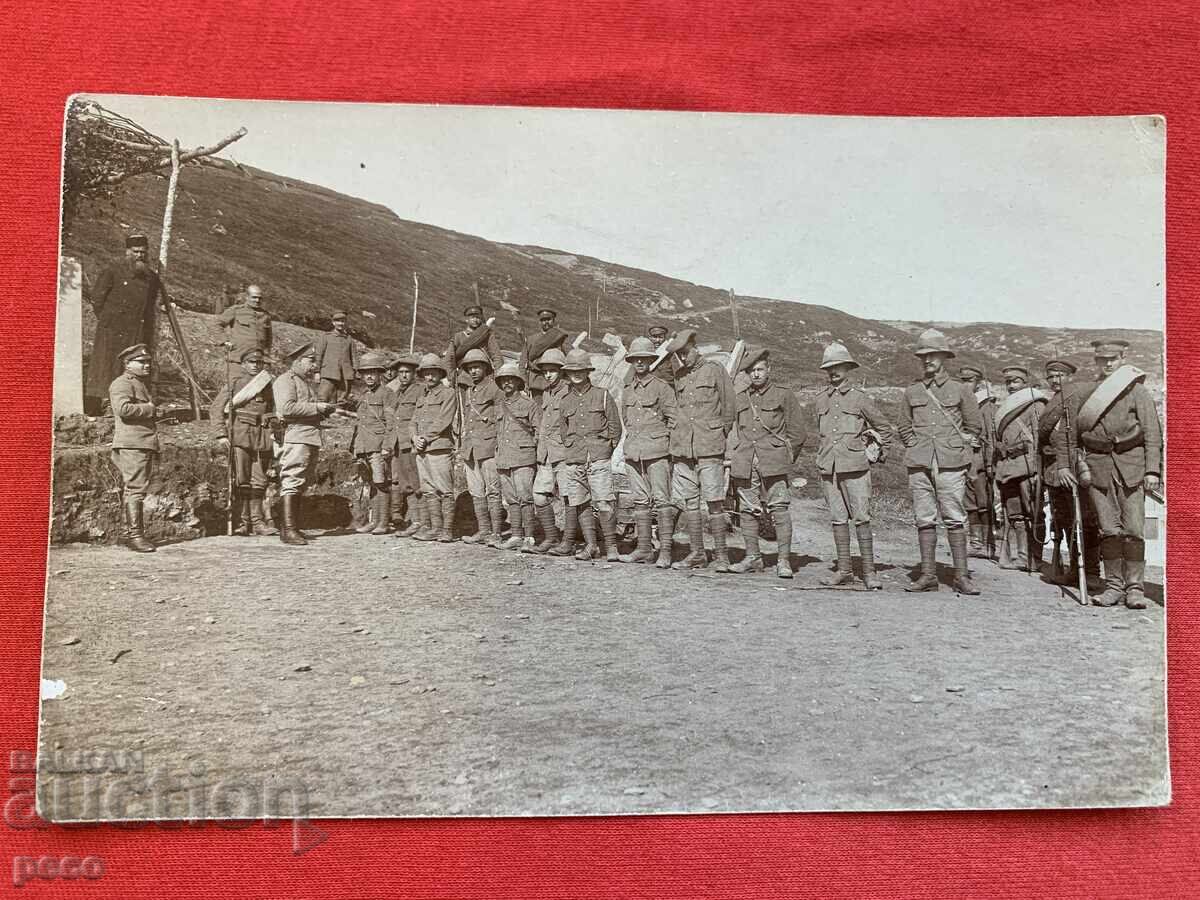 Βρετανοί αιχμάλωτοι πολέμου Α' Παγκοσμίου Πολέμου αιχμαλωτισμένοι από Βούλγαρους παλιά φωτογραφία - 5