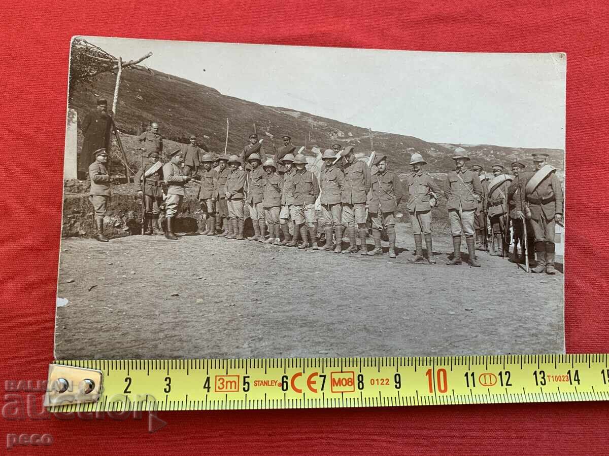 Βρετανοί αιχμάλωτοι πολέμου Α' Παγκοσμίου Πολέμου αιχμαλωτισμένοι από Βούλγαρους παλιά φωτογραφία - 6