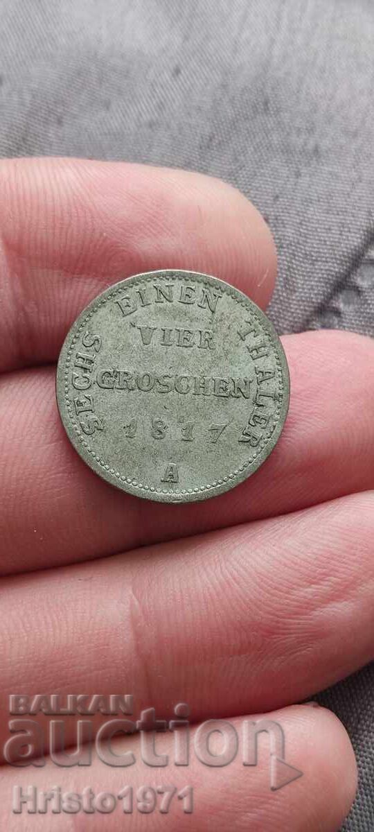 4 groshis 1817