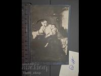 Παλιά ταχυδρομική κάρτα - Γυναίκα με παιδί