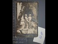 Παλιά ταχυδρομική κάρτα - Δύο γυναίκες - Φιλία