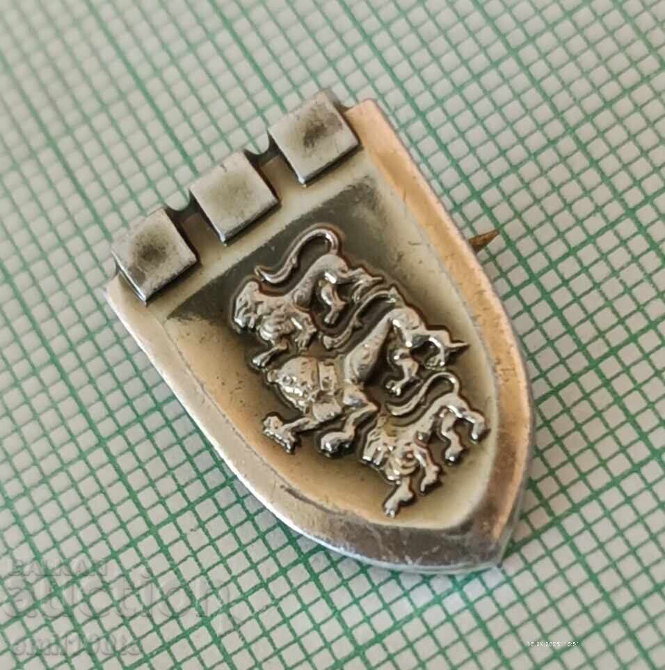 Delivery of Badge - Veliko Tarnovo Coat of Arms