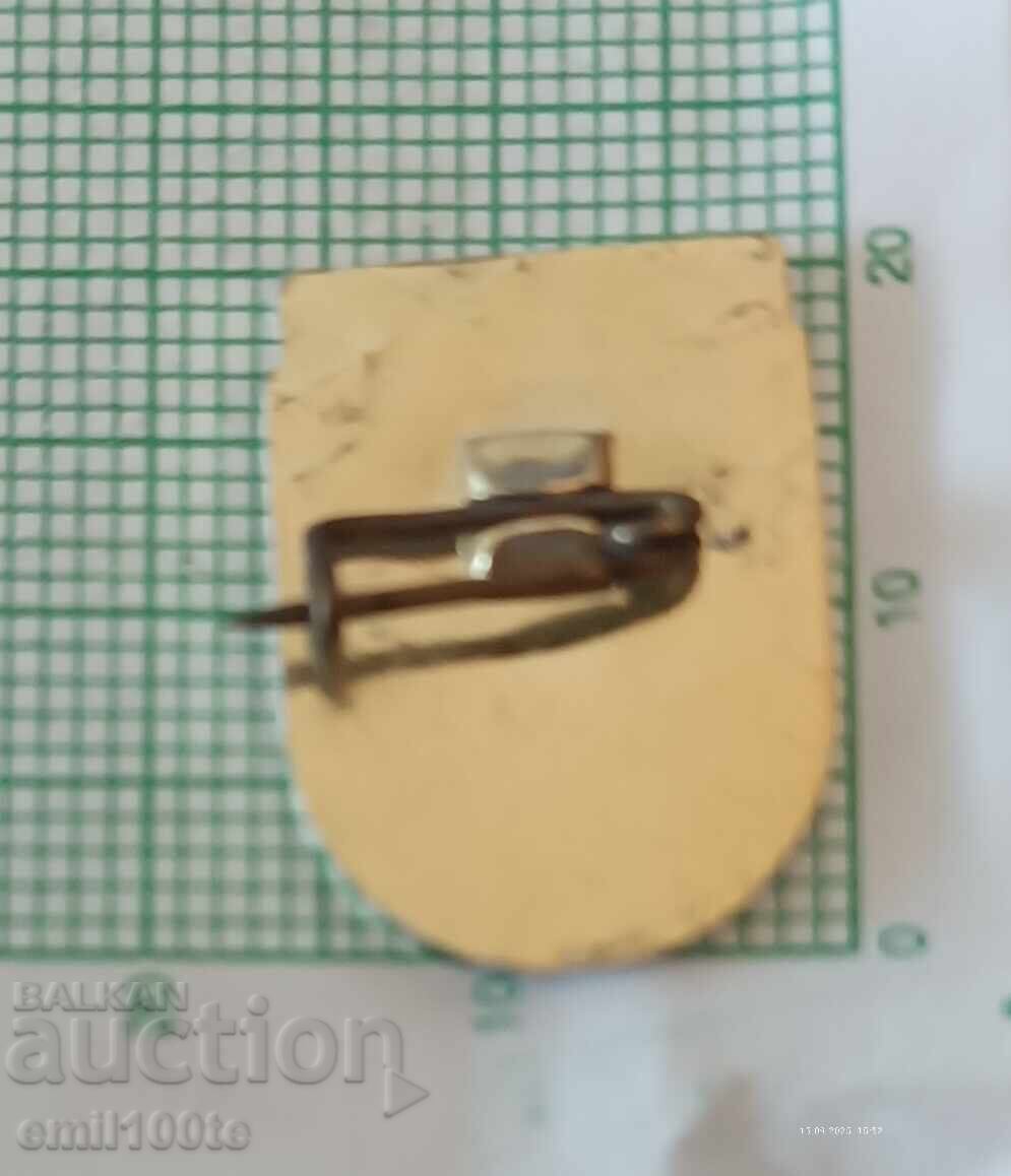 Delivery of Badge - Teteven coat of arms