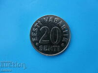 20 λεπτά 1997 Εσθονίας