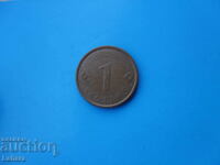 1 centime 2007 Latvia