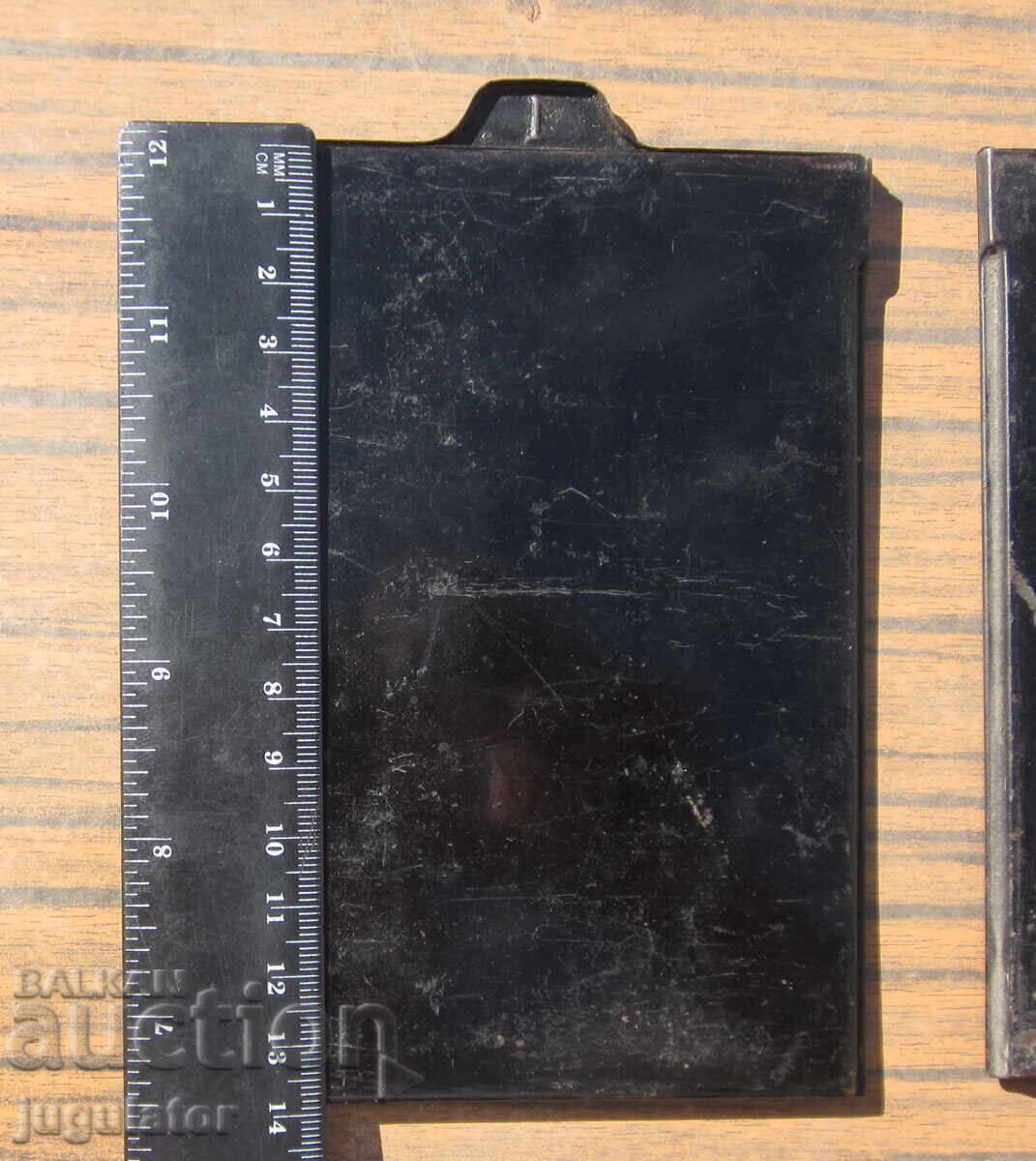 Discuri vechi în husă pentru aparat foto vechi cu burduf - 6