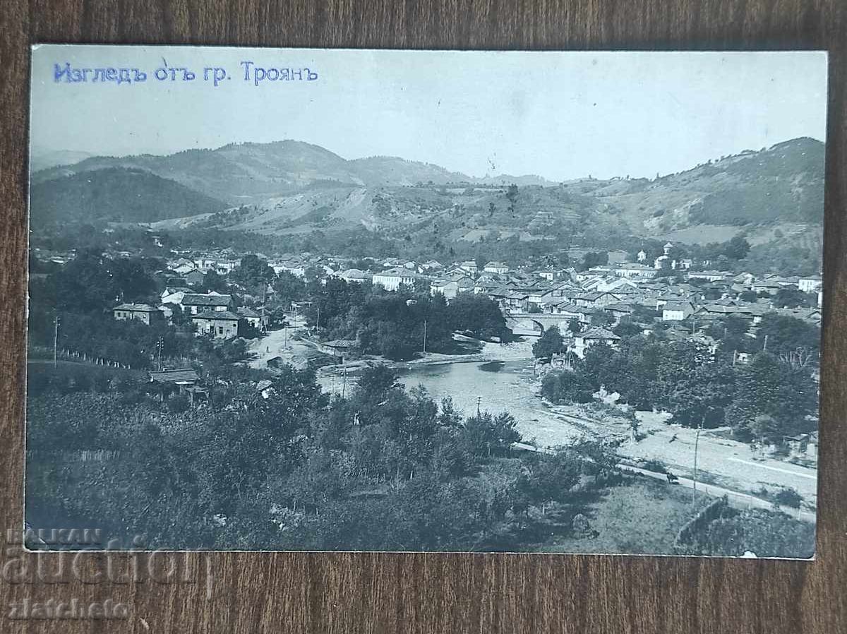 Пощенска карта Царство България  - Троян