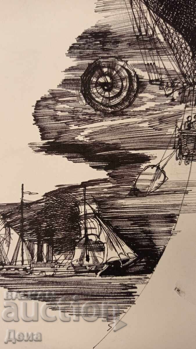 Christo Braykov Drawing - 6