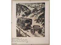 Ioto Metodiev grafic 1977