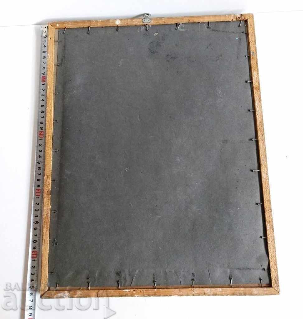 . OLD RETOUCHED PHOTO PICTURE PORTRAIT FRAME GLASS - 5