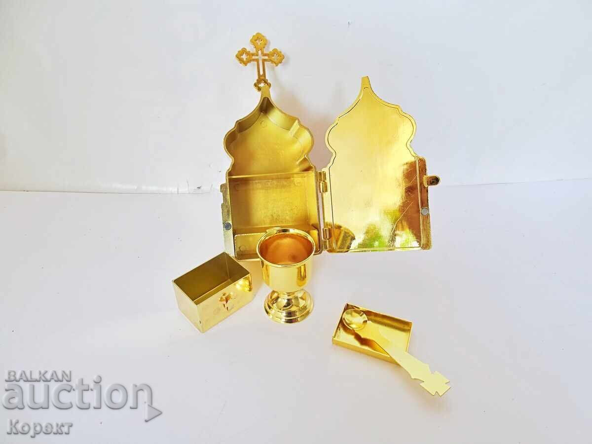 Auction  New Orthodox Communion Set with Chalice
