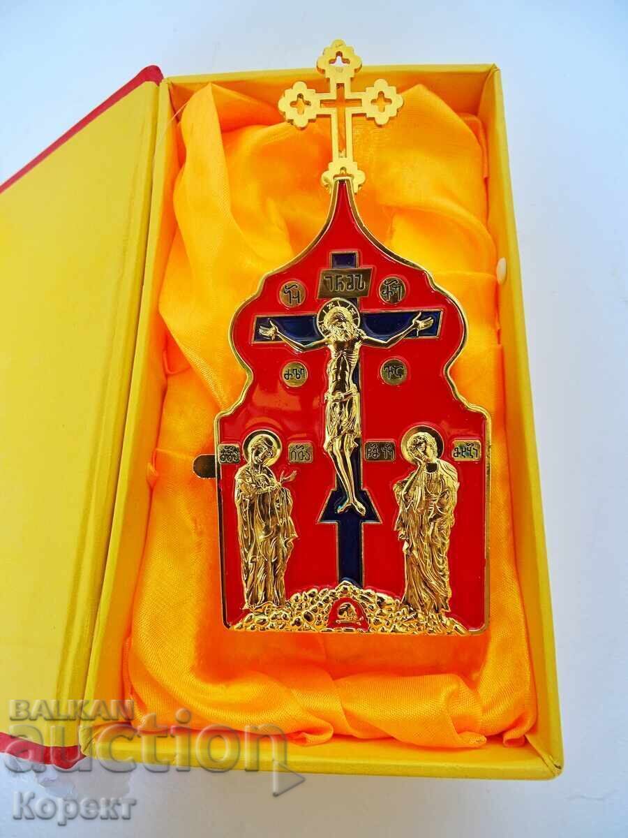 Nou set ortodox de împărtășanie cu potir Nou set ortodox de împărtășanie cu potir