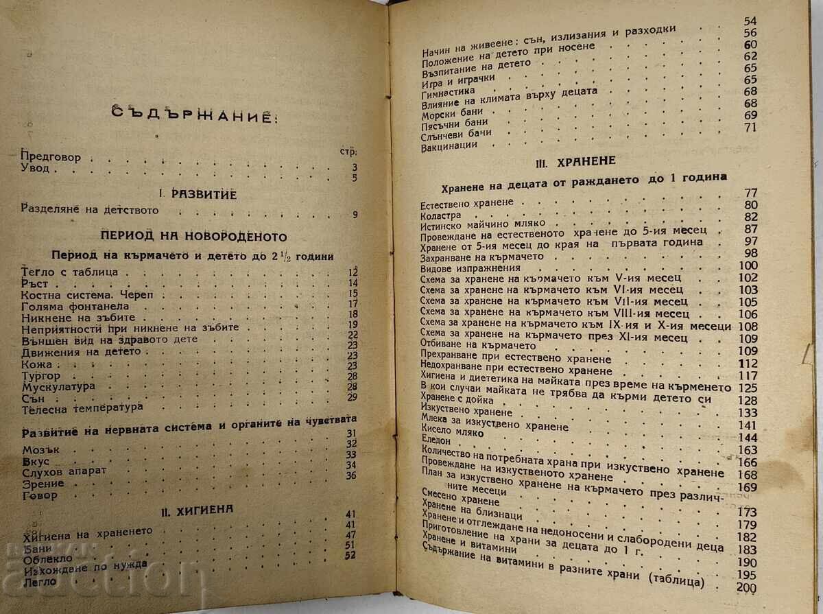 Развитие, хигиена и хранене на кърмачето и малкото дете 1945 - 5 Развитие, хигиена и хранене на кърмачето и малкото дете 1945 - 5