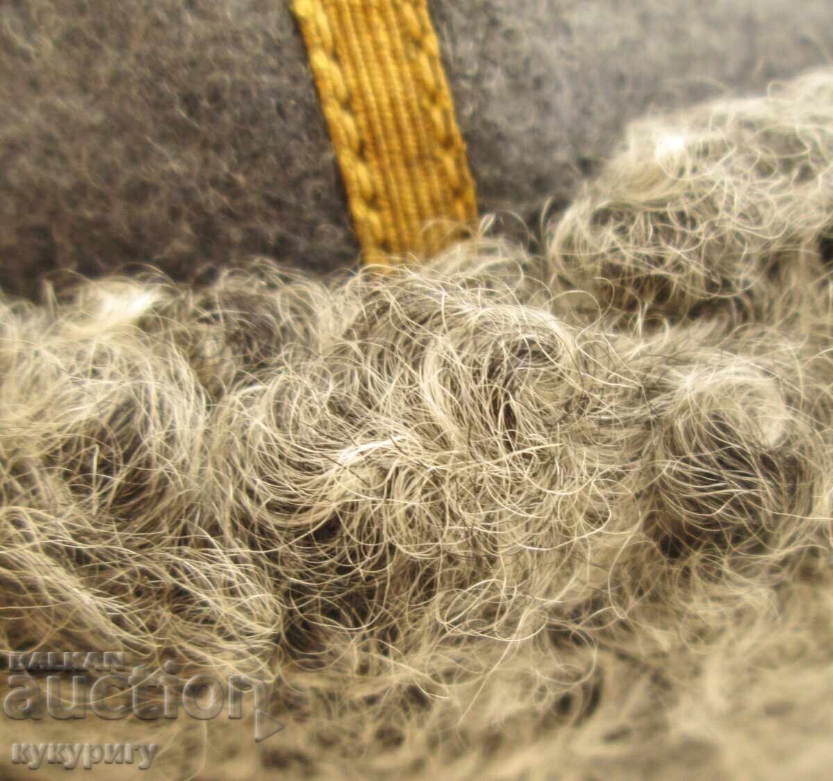 Old Russian military hat, astrakhan Cossack kalpak - 5