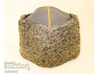 Old Russian military hat, astrakhan Cossack kalpak