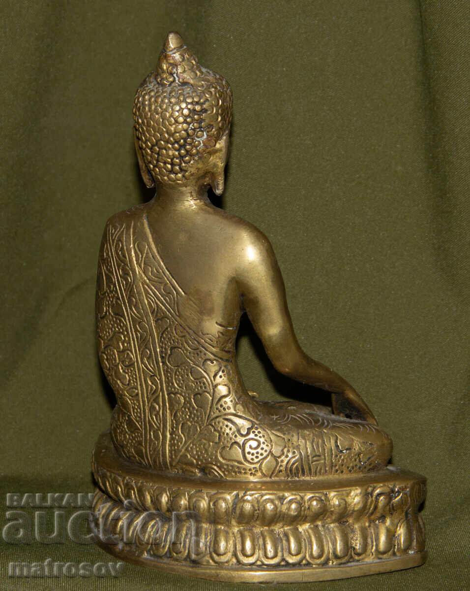 Bronze decorative statue sculpture Buddha - 5
