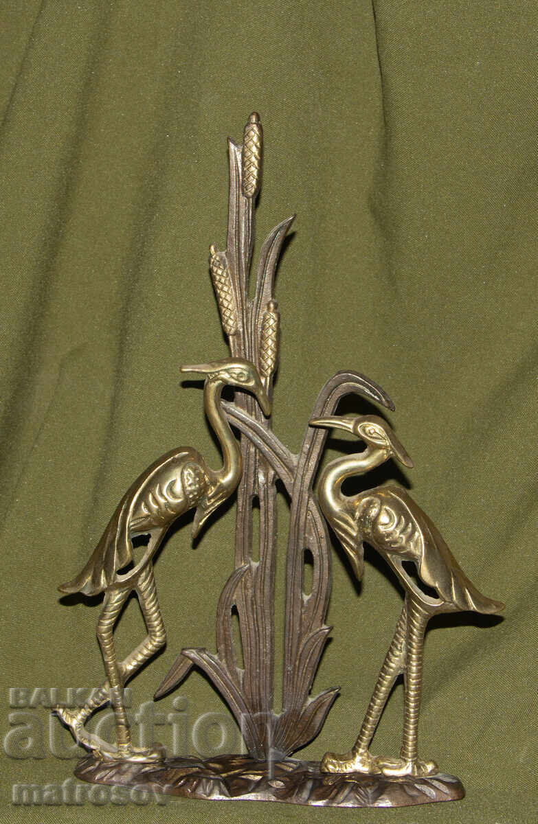 Аукцион Месингова скулптура декорация Птици