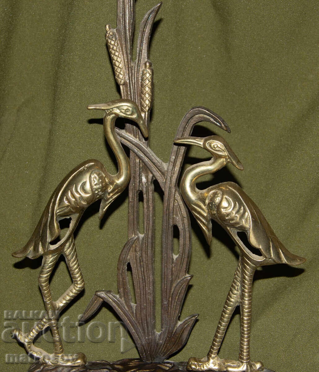 Доставка на Месингова скулптура декорация Птици