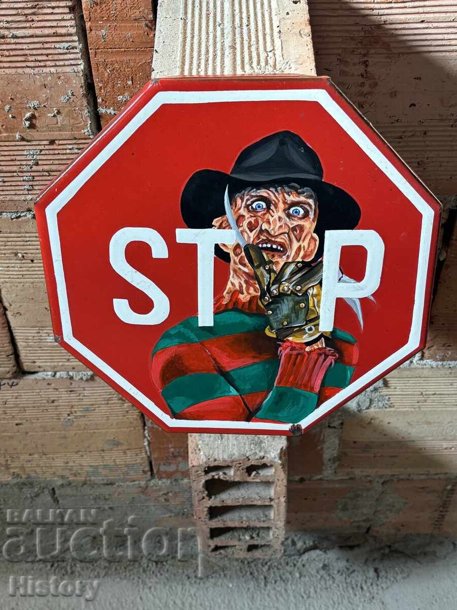 Auction  Enamelled sign/Picture