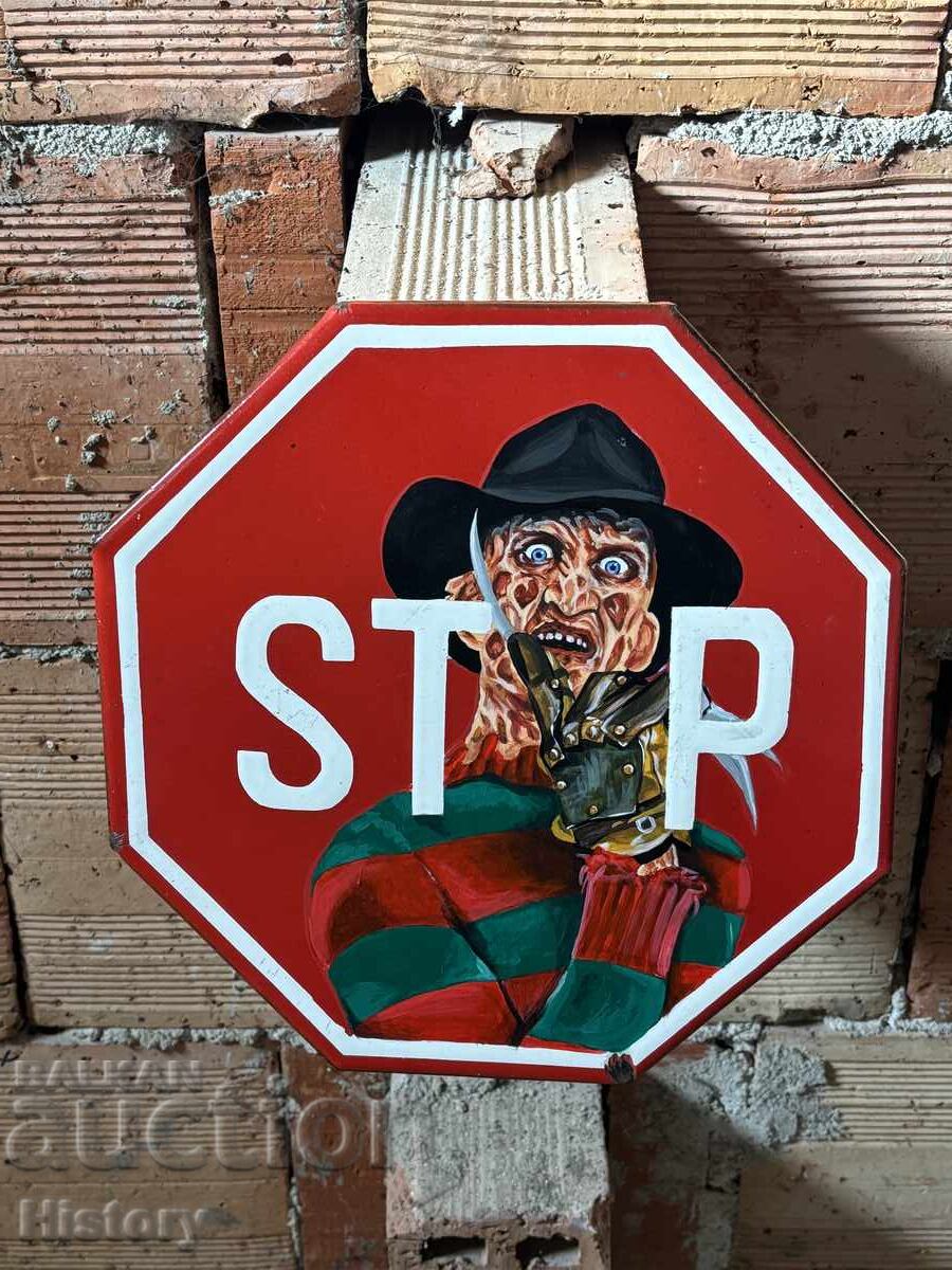 Enamelled sign/Picture