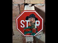 Enamelled sign/Picture