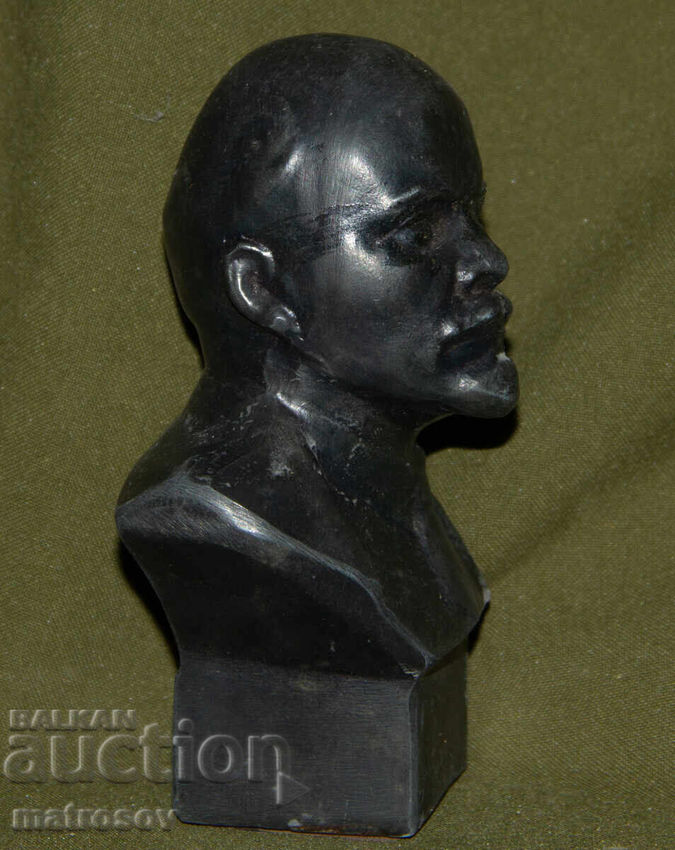 Μεταλλικό γλυπτό προτομή Ρωσία ΕΣΣΔ Βλαντιμίρ Ιλιτς Λένιν - 7