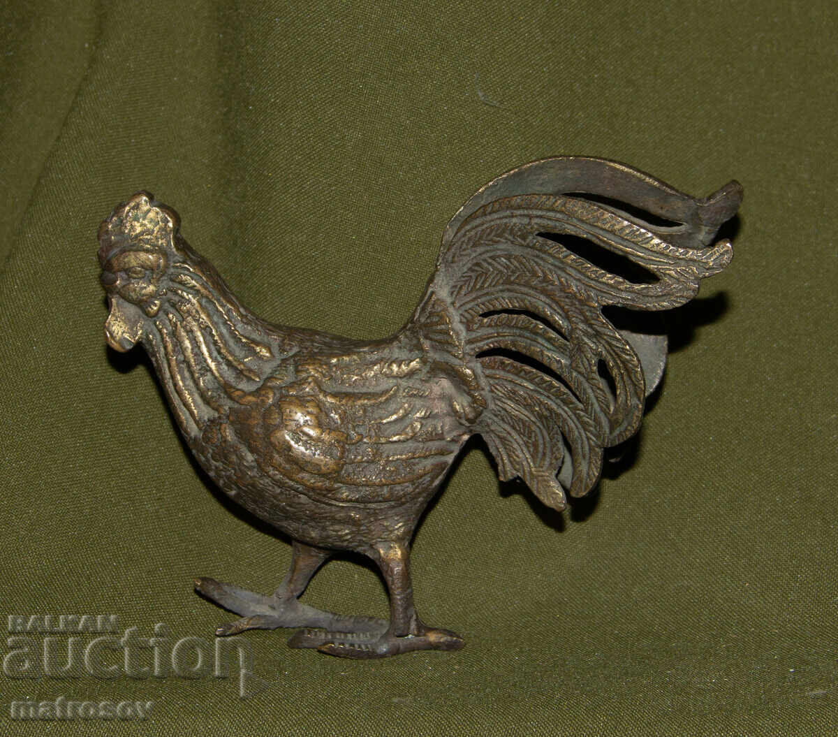 Delivery of Original Bronze Rooster Sculpture Delivery of Original Bronze Rooster Sculpture