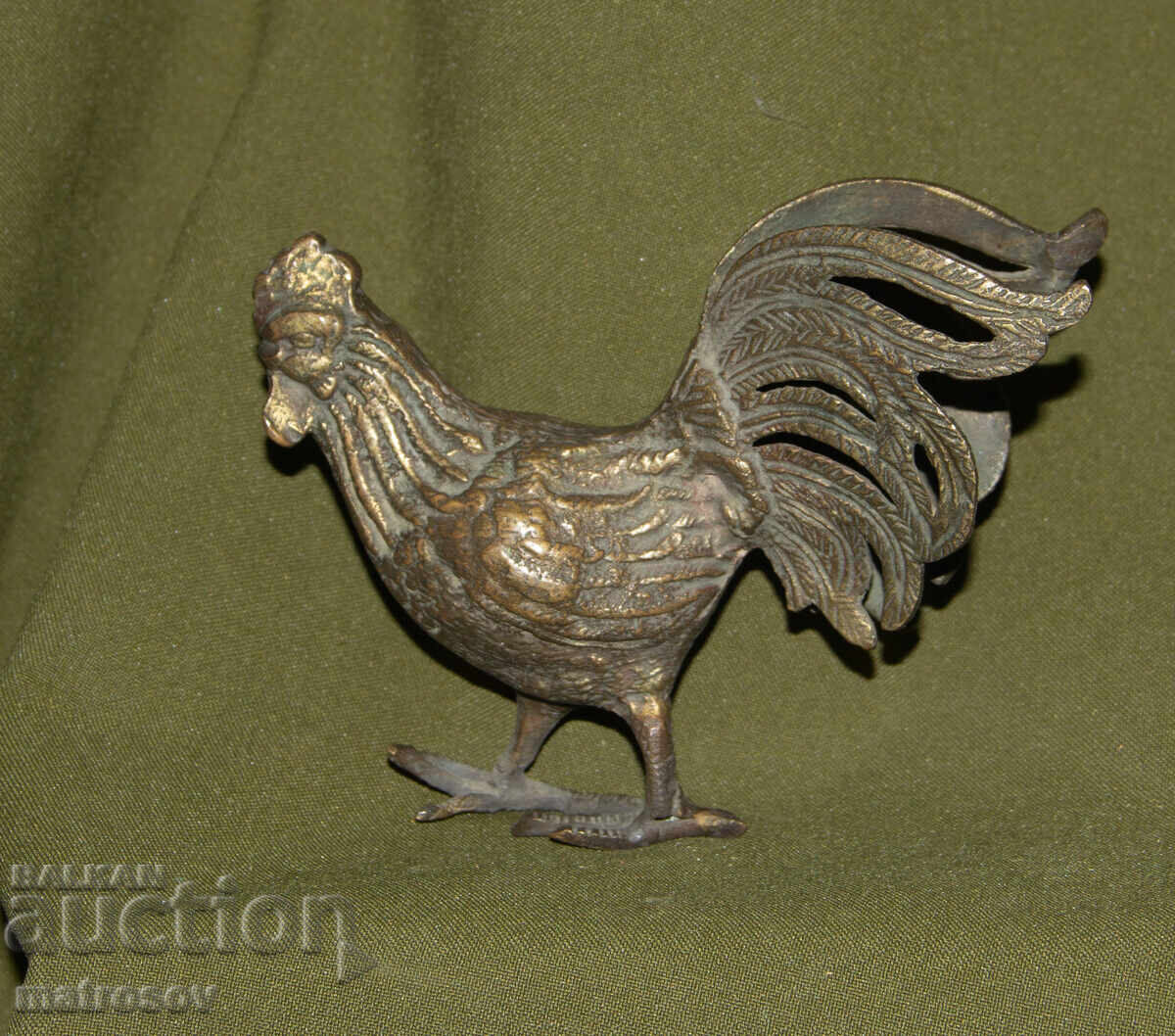 Original Bronze Rooster Sculpture - 5 Original Bronze Rooster Sculpture - 5