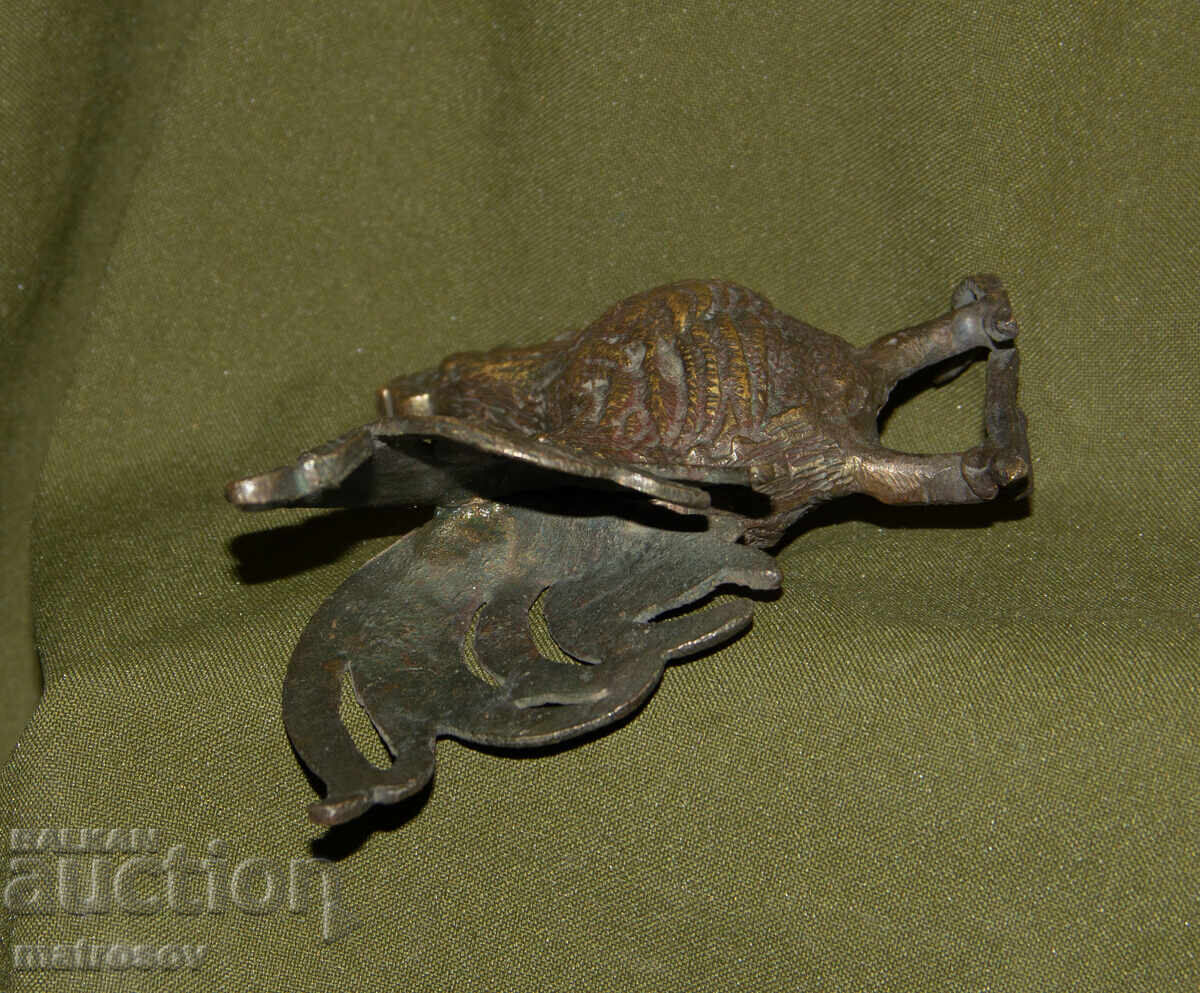 Original Bronze Rooster Sculpture - 6 Original Bronze Rooster Sculpture - 6