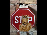 Enamelled sign/Picture