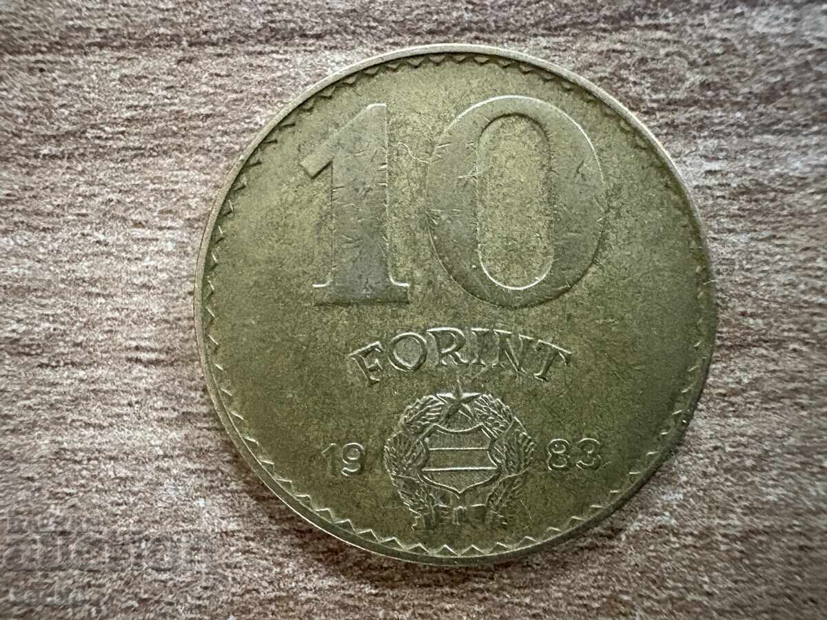 Ουγγαρία - 10 φιορίνια (1983) Ουγγαρία - 10 φιορίνια (1983)