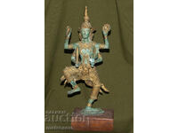 Χάλκινο διακοσμητικό άγαλμα γλυπτό Βισνού