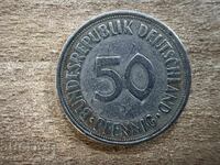 Γερμανία - 50 πφένιγκ (1950) - J