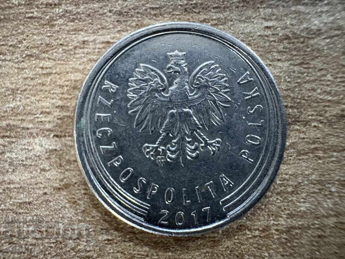 Poland - 20 Groszy (2017) with price 0.20 BGN | € 0.10