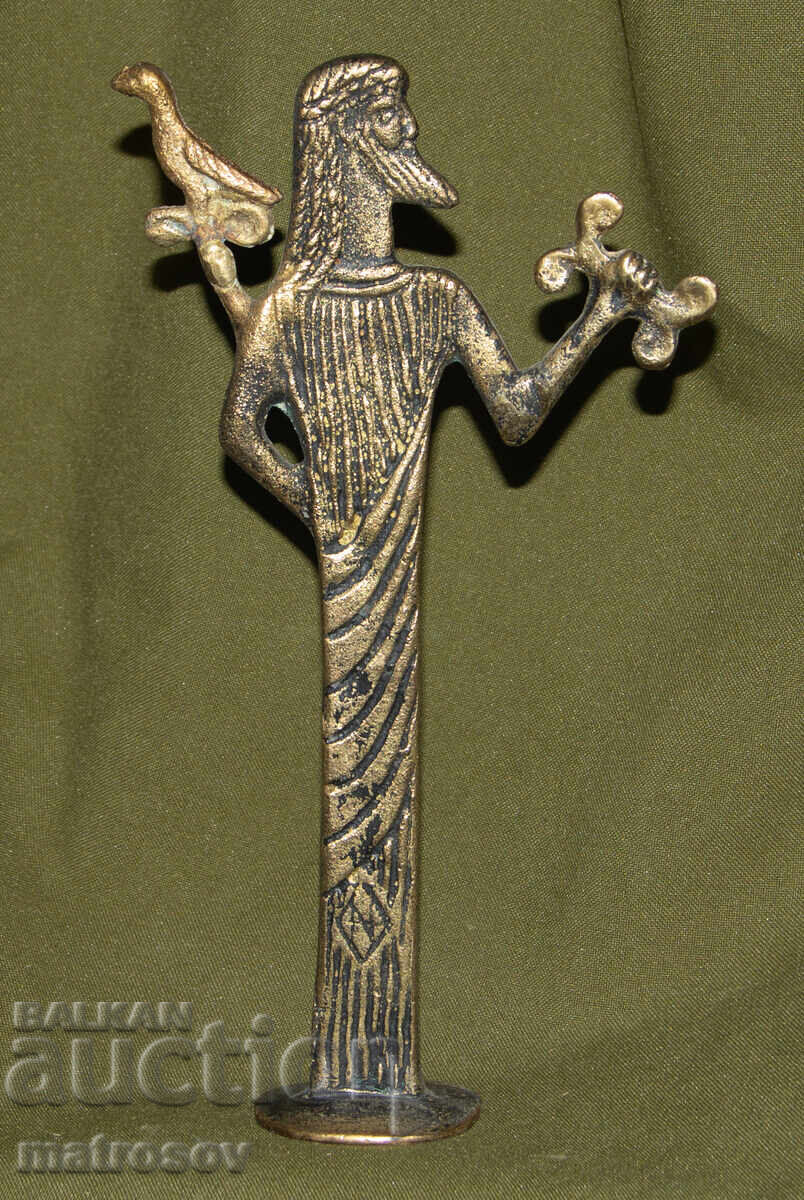 Бронзова фигура гръцка митология Зевс