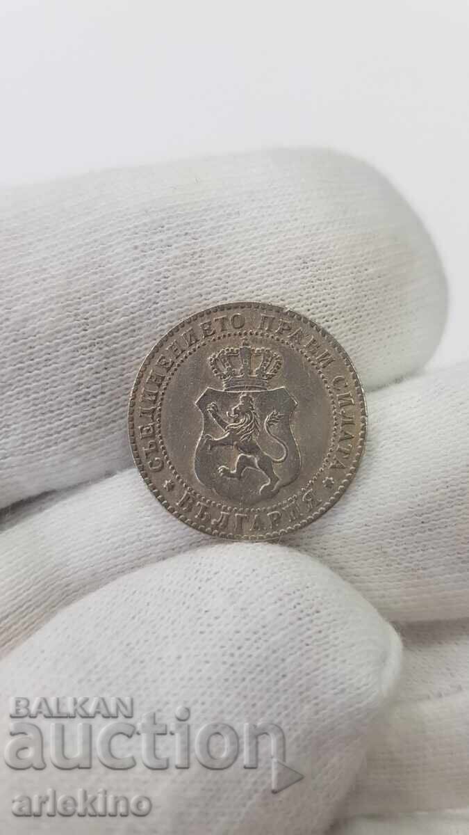 Аукцион Българска княжеска монета 10 стотинки 1888 г.